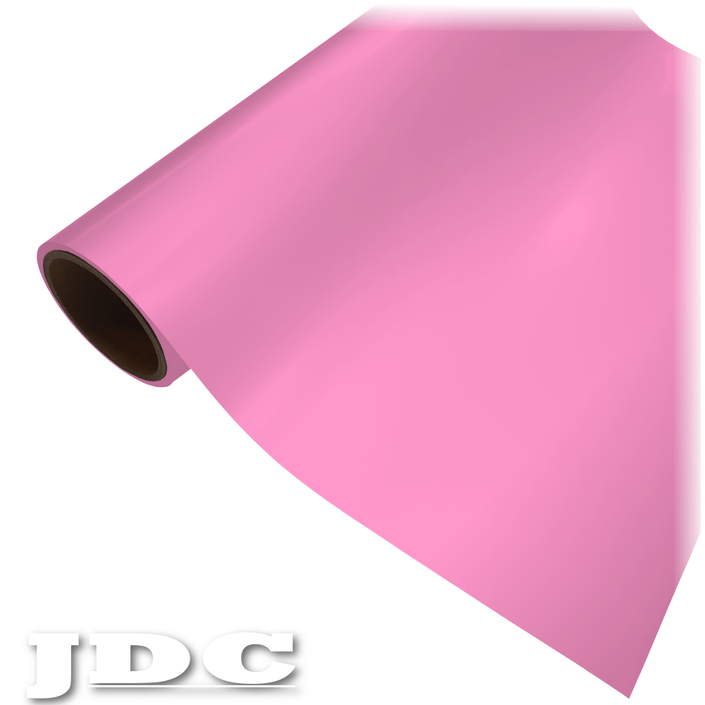 JDC 20" / (26) Bubble Gum Heat Transfer Vinyl HTV | JDC Colors Wholesale Craft Sign Vinyl Monroe GA 30656