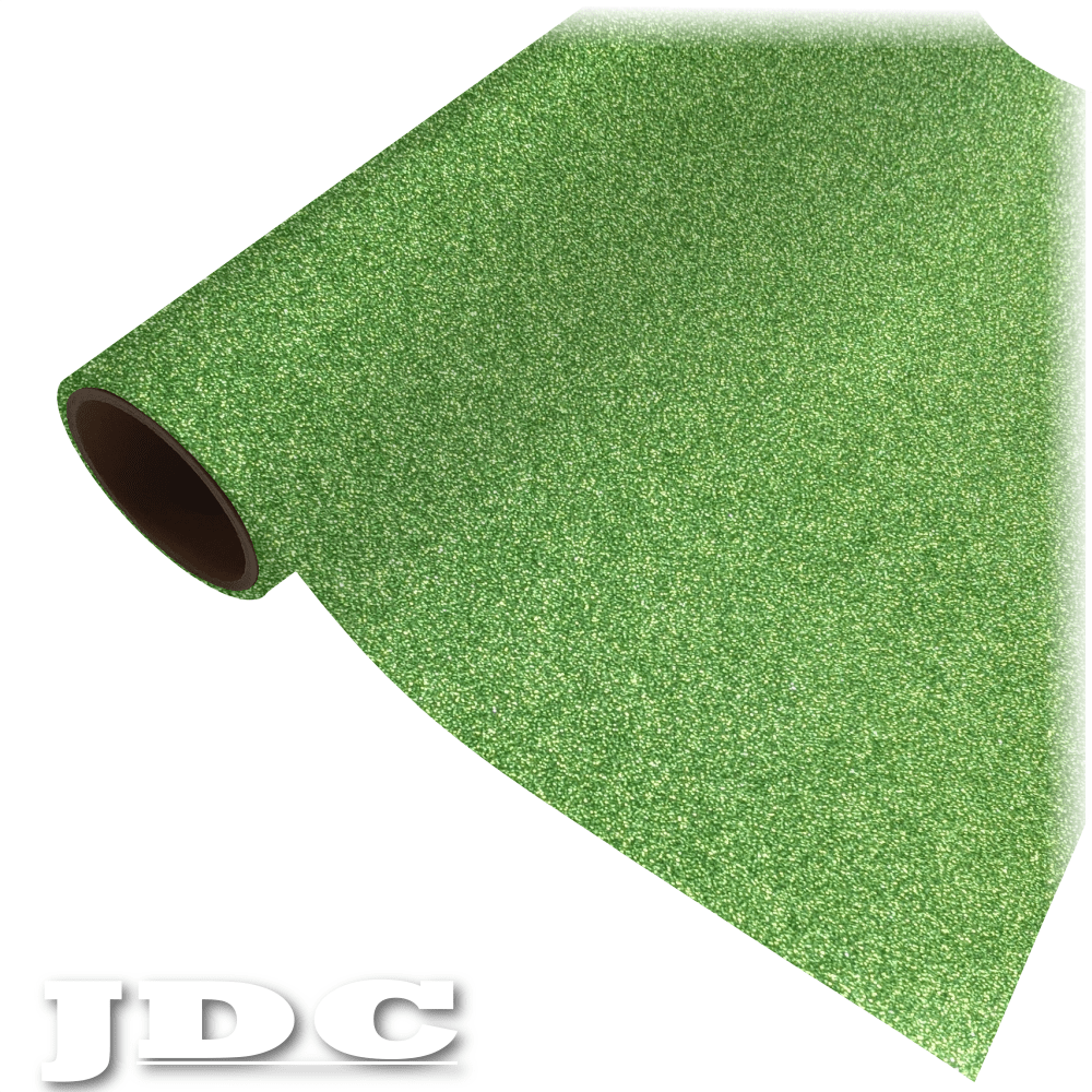 JDC 20" / (31) Lime Green Heat Transfer Vinyl HTV | Glitter Wholesale Craft Sign Vinyl Monroe GA 30656