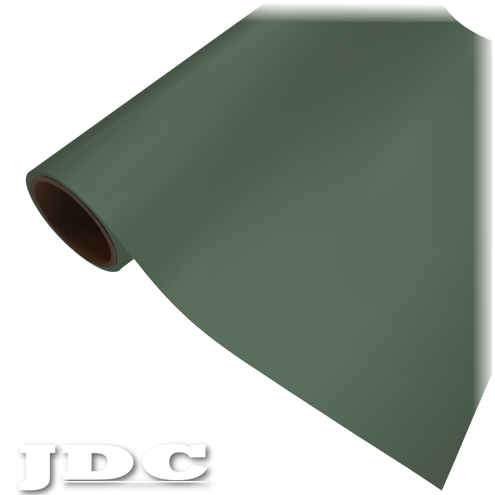 JDC 20" / (32) Army Green Heat Transfer Vinyl HTV | JDC Colors Wholesale Craft Sign Vinyl Monroe GA 30656