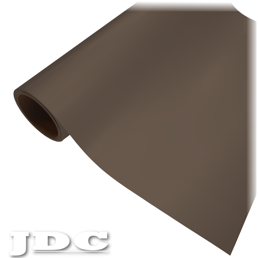 JDC 20" / (38) Brown Heat Transfer Vinyl HTV | JDC Colors Wholesale Craft Sign Vinyl Monroe GA 30656