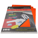 JDC (22) Neon Orange / 3- 10" x 12" Sheets HTV Craft Packs HTV | Craft Packs | Neon Wholesale Craft Sign Vinyl Monroe GA 30656