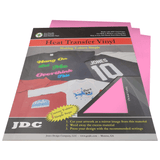JDC (26) Bubble Gum / 3- 10" x 12" Sheets HTV Craft Packs HTV | Craft Packs | Colors Wholesale Craft Sign Vinyl Monroe GA 30656
