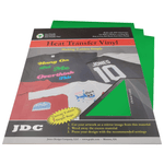 JDC (31) Apple Green / 3- 10" x 12" Sheets HTV Craft Packs HTV | Craft Packs | Colors Wholesale Craft Sign Vinyl Monroe GA 30656