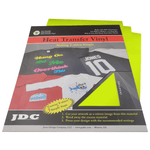 JDC (40) Lime / 3- 10" x 12" Sheets HTV Craft Packs HTV | Craft Packs | Colors Wholesale Craft Sign Vinyl Monroe GA 30656