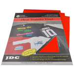 JDC (50) Bright Red / 3- 10" x 12" Sheets HTV Craft Packs HTV | Craft Packs | Colors Wholesale Craft Sign Vinyl Monroe GA 30656