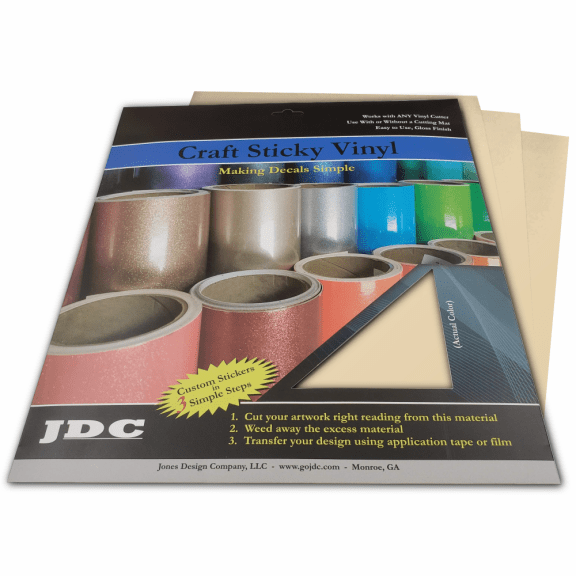 JDC (531) Beige Sign Craft Packs Craft Sign Vinyl | Craft Packs | Colors Wholesale Craft Sign Vinyl Monroe GA 30656